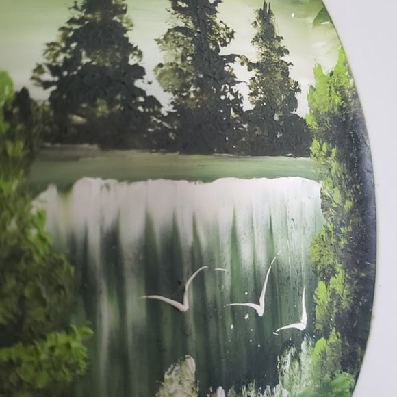 Hand painted decorative plate art artwork decor - Picture 7 of 8